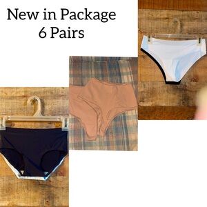 6 pair Inlyric Seamless Panties Thongs